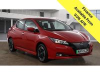 Usado Nissan Leaf Acenta 110 kW (150 HP) 2022 Vermelho Citadino