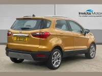 Used Ford Ecosport Titanium 125 HP (91 kW) 2019 Yellow SUV