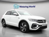 Used VW T-Roc R-line 150 HP (110 kW) 2022 White SUV