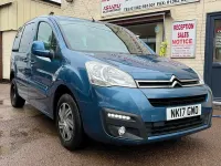 Used Citroën e-Berlingo Feel 100 HP (73 kW) 2017 Blue MPV