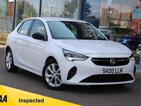 Used Vauxhall Corsa S 100 HP (73 kW) 2020 White Hatchback