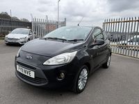 Begagnad Ford Ka Zetec 69 HK (50 kW) 2011 Svart Halvkombi
