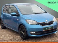 Used Skoda Citigo 44 HP (32 kW) 2018 Crystal blue metallic Hatchback
