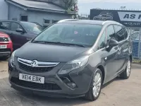 Used Vauxhall Zafira Tourer 140 HP (102 kW) 2014 Grey MPV