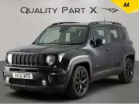 Begagnad Jeep Renegade Night Eagle 150 HK (110 kW) 2021 Svart SUV