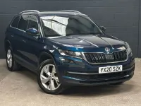 Used Skoda Kodiaq 190 HP (139 kW) 2020 Blue SUV
