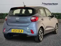 Used Hyundai i10 Advanced 67 HP (49 kW) 2024 Meta blue Hatchback