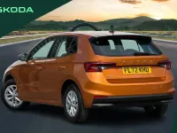 Used Skoda Fabia Comfort 94 HP (69 kW) 2022 Orange Hatchback