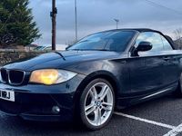 Used BMW 118 Cabriolet M Sport 140 HP (102 kW) 2011 Black Cabriolet