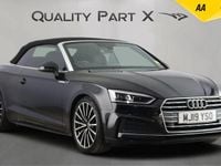 Used Audi A5 Cabriolet S-Line 190 HP (139 kW) 2019 Black Cabriolet