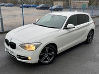 Used BMW 116 Sport Line 2012 White Hatchback