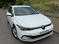 Used VW Golf VIII Life 110 HP (80 kW) 2022 White Hatchback