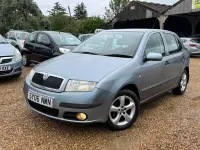 Used Skoda Fabia Ambiente 75 HP (55 kW) 2006 Grey Hatchback