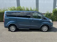 Used Ford Transit Titanium 130 HP (95 kW) 2019 Blue Van