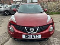 Begagnad Nissan Juke Acenta 2011 Röd SUV