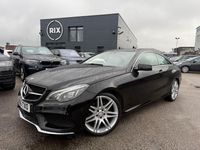 Used Mercedes E220 AMG line 177 HP (130 kW) 2016 Black Coupe