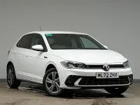 Used VW Polo R-line 95 HP (69 kW) 2022 White Hatchback