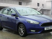 Used Ford Focus Zetec 2014 Blue Hatchback