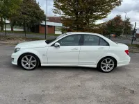 Used Mercedes C180 2012 White Sedan