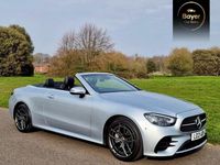 Used Mercedes E220 AMG Line Premium 2021 Silver Cabriolet