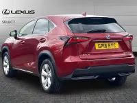 Used Lexus NX300h 197 HP (144 kW) 2016 Mesa red SUV