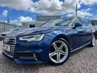 Used Audi A4 S-Line 252 HP (185 kW) 2016 Blue Estate