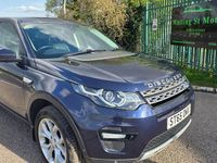 Used Land Rover Discovery Sport HSE 180 HP (132 kW) 2015 Blue SUV