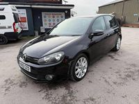 Used VW Golf VI GT 2010 Black Hatchback