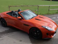 Used Jaguar F-Type Supercharged 2014 Orange Cabriolet