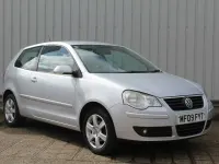 Used VW Polo Match 60 HP (44 kW) 2009 Silver Hatchback