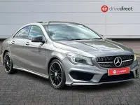 Used Mercedes CLA220 AMG 177 HP (130 kW) 2016 Grey Coupe