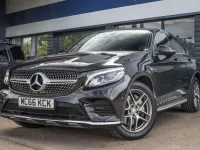Used Mercedes GLC220 AMG line 170 HP (125 kW) 2017 Black SUV