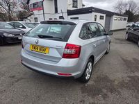 Used Skoda Rapid SE 110 HP (80 kW) 2014 Silver Hatchback