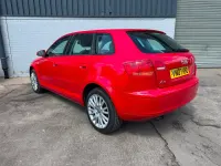 Used Audi A3 105 HP (77 kW) 2007 Red Hatchback