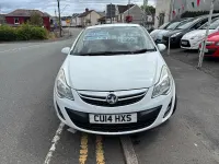 Used Vauxhall Corsa S 65 HP (47 kW) 2014 White Hatchback