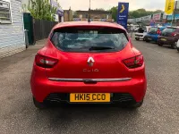 Used Renault Clio Dynamique 75 HP (55 kW) 2015 Red Hatchback