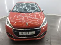 Used Peugeot 208 Allure 2018 Orange Hatchback