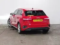 Used Audi A3 S-Line 110 HP (80 kW) 2023 Red Sedan