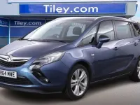 Used Vauxhall Zafira SRi 140 HP (102 kW) 2014 Blue MPV