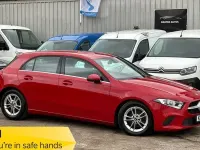 Used Mercedes A180 Executive 114 HP (83 kW) 2019 Red Hatchback
