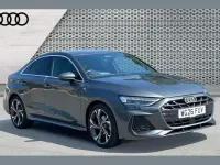 New Audi A3 S-Line 147 HP (108 kW) 2026 Grey Sedan