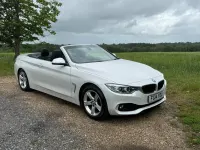 Used BMW 428 Comfort Edition 245 HP (180 kW) 2014 White Cabriolet