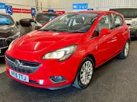 Used Vauxhall Corsa 90 HP (66 kW) 2015 Red Hatchback