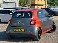 Used Smart ForFour Edition #1 71 HP (52 kW) 2015 Grey Hatchback