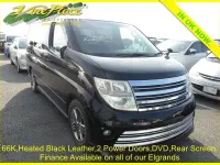 Used Nissan Elgrand 2008 Black MPV