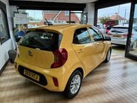 Used Kia Picanto 66 HP (48 kW) 2021 Yellow Hatchback