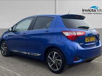 Used Toyota Yaris Hybrid 2017 Blue Hatchback