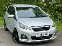 Used Peugeot 108 Allure 82 HP (60 kW) 2015 Silver Hatchback