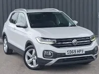 Used VW T-Cross SEL 115 HP (84 kW) 2019 White SUV