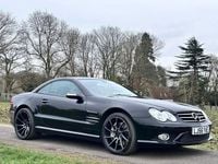 Used Mercedes SL55 AMG AMG 517 HP (380 kW) 2007 Black Cabriolet